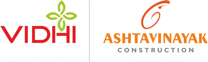 vidhi-group-and-ashtavinayak-construction-white-logo